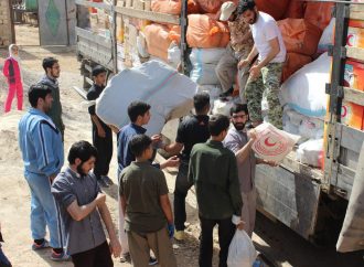 مبلغان تهرانی به اردوی جهادی روستای نقاره کوب سرپل ذهاب اعزام شدند