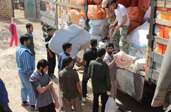 مبلغان تهرانی به اردوی جهادی روستای نقاره کوب سرپل ذهاب اعزام شدند