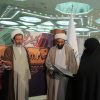 تجلیل از خانواده اولین شهید روحانی مدافع حرم در نمایشگاه قرآن