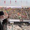 حضور پرشور نهالهای قدکشیده حوزه علمیه تهران در رزمایش اقتدار ورزشگاه آزادی