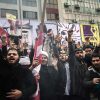 فریاد «هیهات مناالذله» و «مرگ بر آمریکا» در فضای ایران طنین انداز شد