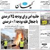 گزارشی از روزنامه امروز کیهان؛  حاشیه امن برای بودجه ۷۵ درصدی با جنجال علیه بودجه ۱ دهم درصدی