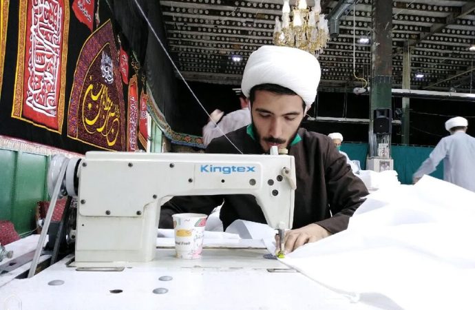 گزارش تصویری خدمات جهادی طلاب مدرسه علمیه امام حسن عسکری(ع) عبدل آباد تهران