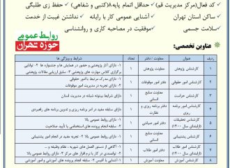 اطلاعیه جذب سرباز طلبه