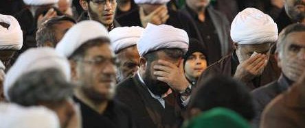 مراسم عزاداری طلاب و روحانیان رباط کریم در سوگ امام جواد(ع) برگزار شد