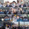 حضور طلاب حوزه علمیه استان تهران در حمایت از ملت مظلوم فلسطین