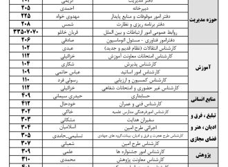 اعلام ساعت کاری مدیریت حوزه علمیه استان تهران