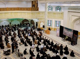 بزرگداشت شهدای حادثه تروریستی اهواز و طلبه شهید محمد تولایی‎